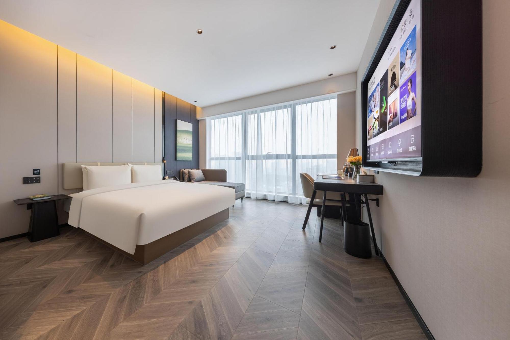 Atour Hotel Wuhan Chuhe Han Street Hongshan Plaza Zewnętrze zdjęcie