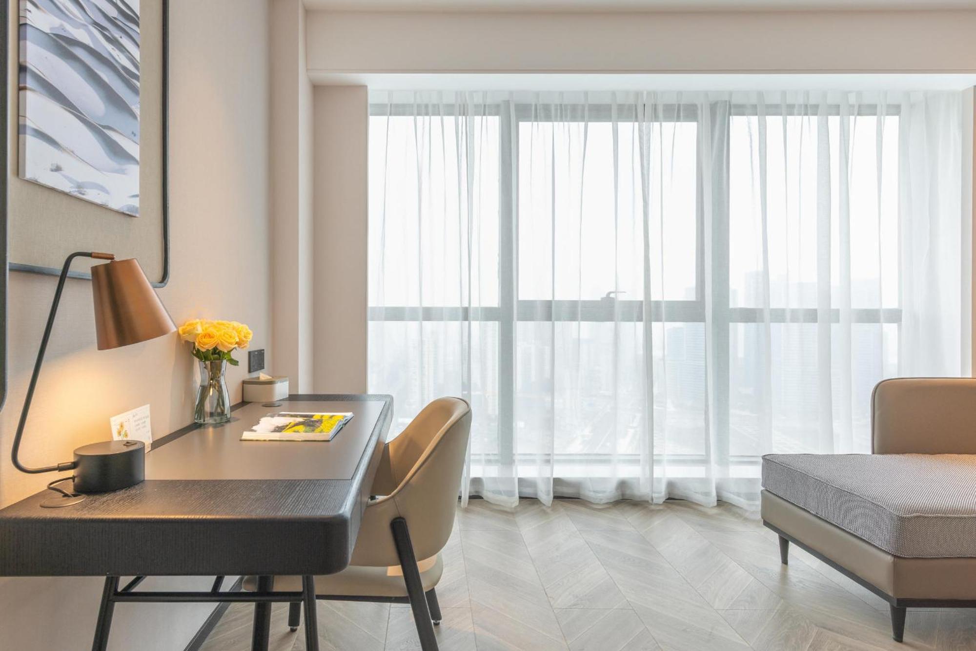 Atour Hotel Wuhan Chuhe Han Street Hongshan Plaza Zewnętrze zdjęcie